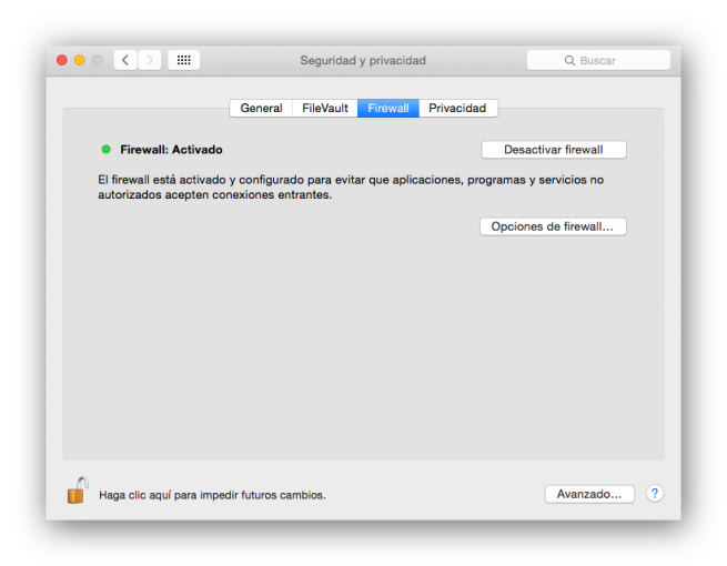 Mac OS X Yosemite Seguridad privacidad foto 3