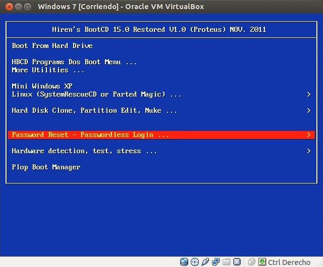 Desbloquear Cuenta Administrador Windows Vista