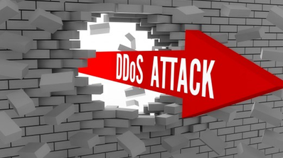 Un ataque DDoS atravesando un firewall