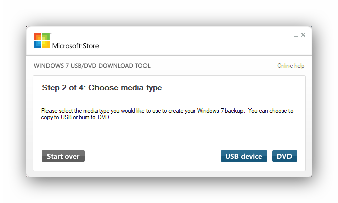 Windows 7 USB DVD Download Tool Foto 2