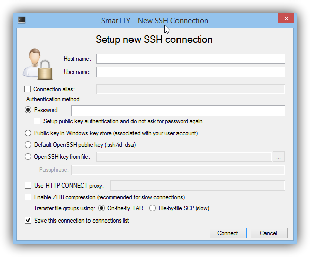 SmarTTY_cliente_SSH_Windows_foto_2