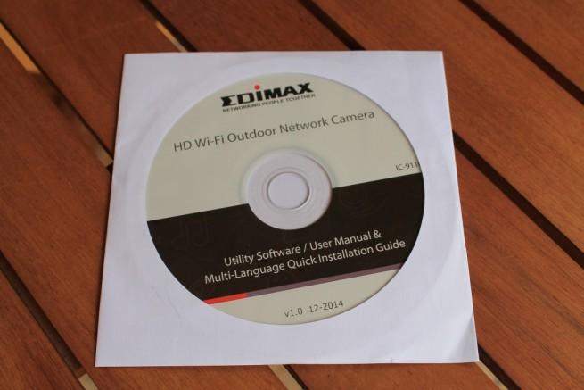 CD de instalación de la cámara IP Edimax IC-9110W