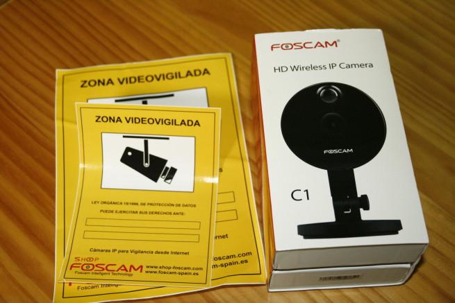 Caja externa de la cámara IP Foscam C1
