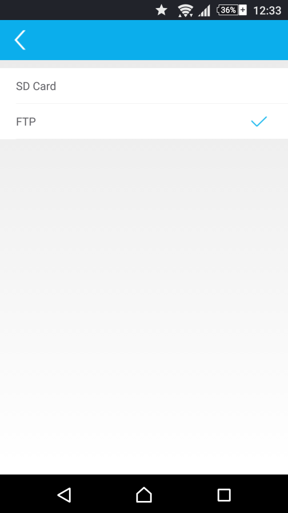 Foscam App Android: Configuración de las alertas