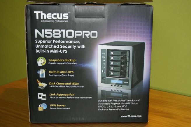 Caja del NAS Thecus N5810PRO