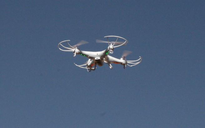 Vuelo exterior del dron Syma X5C