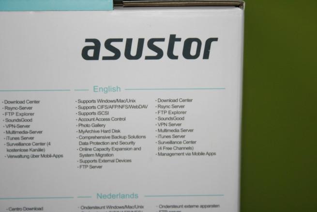 Sistema operativo del ASUSTOR AS6202T