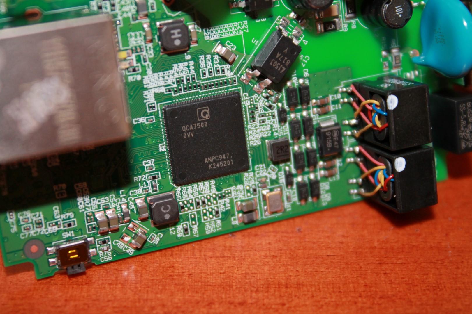 Chipset del PLC supletorio devolo dLAN 1200+ Wi-Fi AC