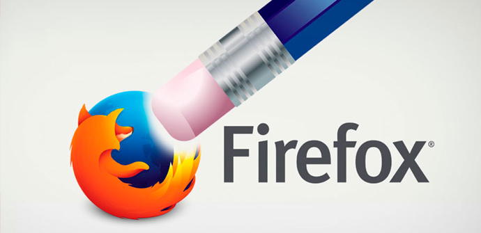 Borrar historial Firefox