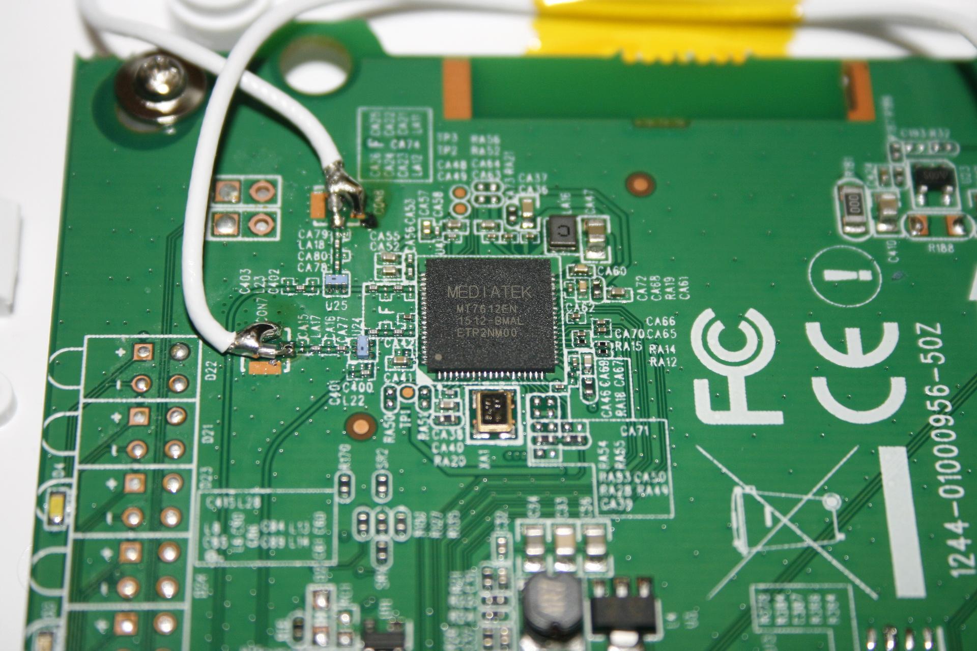 Chipset Wi-Fi del router neutro Edimax EW-6478AC V2