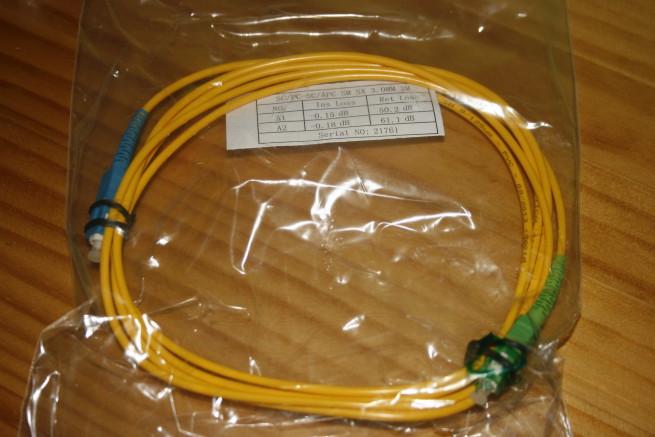 Cable de fibra óptica del ZTE ZXHN F680