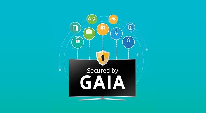 gaia aplicacion de seguridad samsung smart tvs
