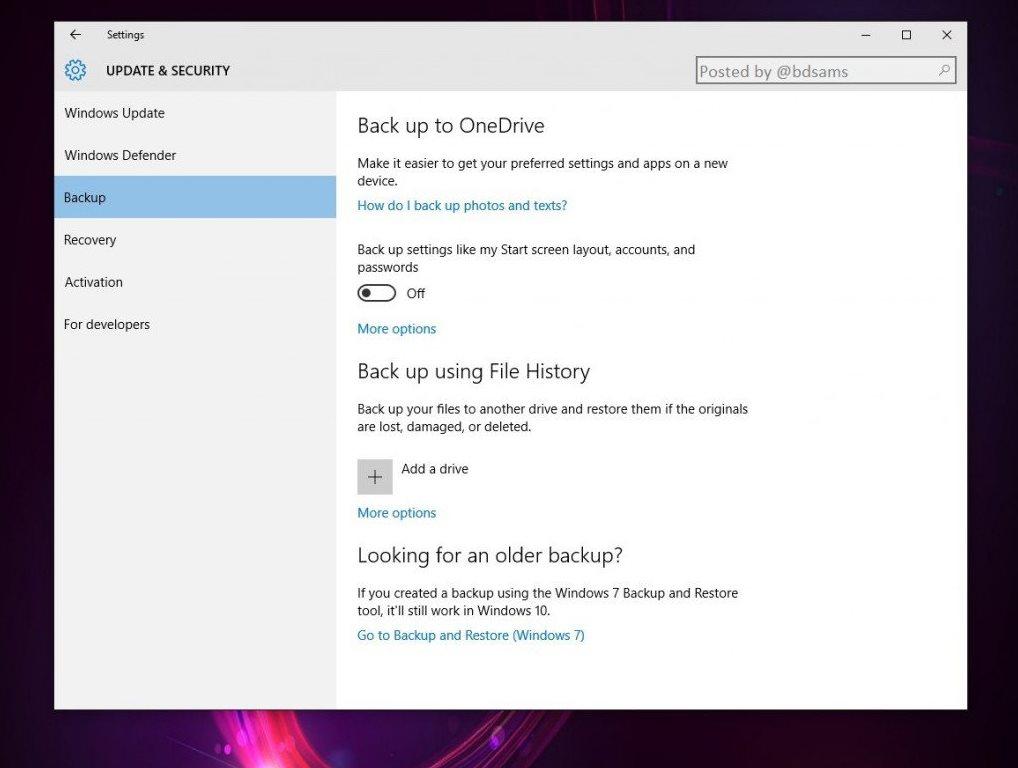 Nueva sincronización OneDrive en Windows 10