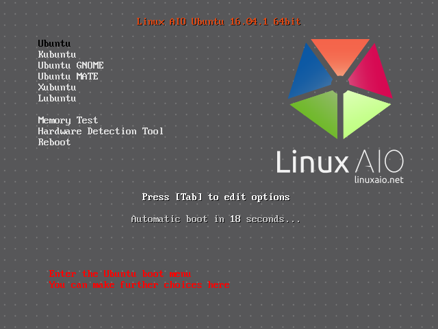 Linux AIO Ubuntu 16.04.1
