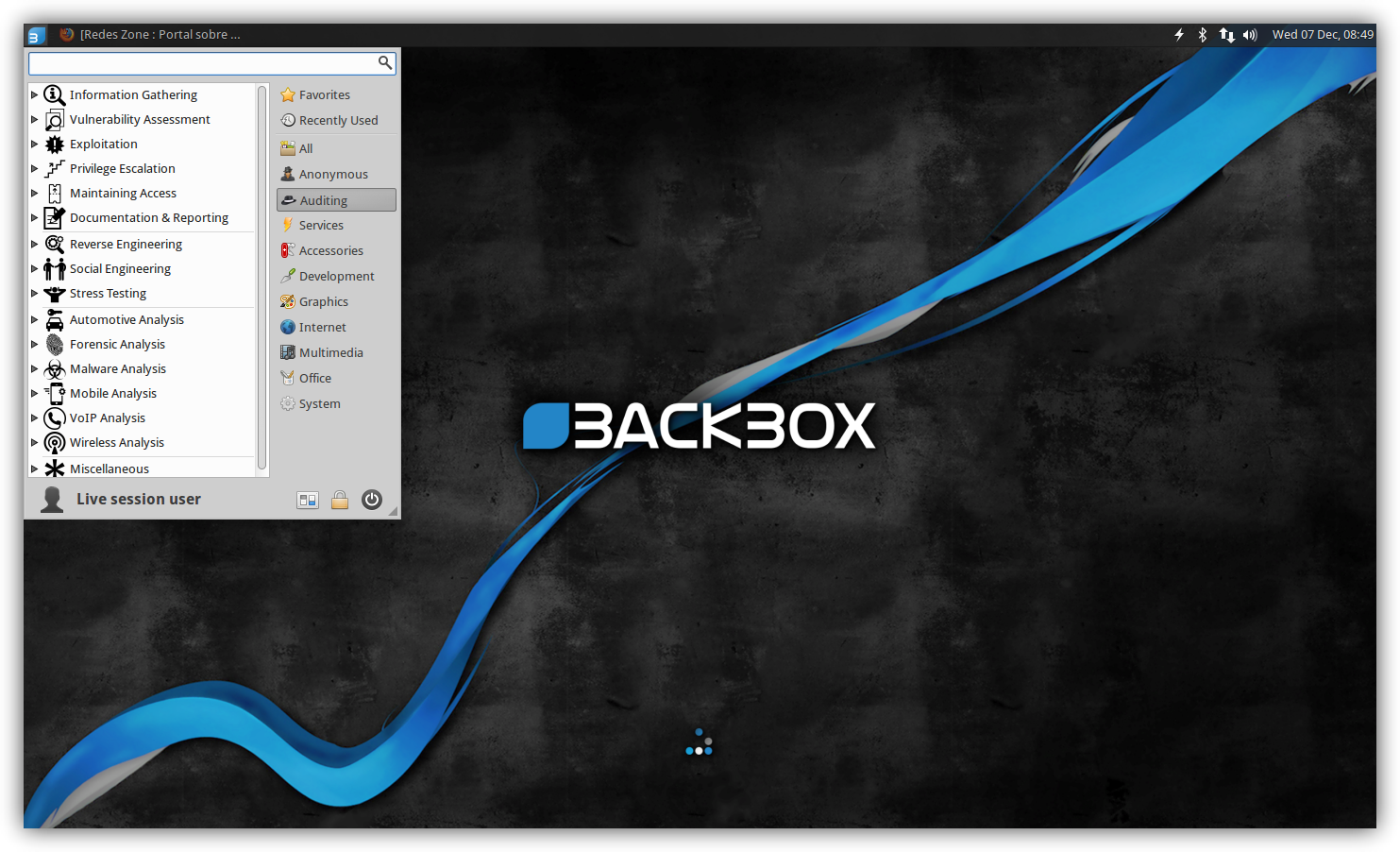 BackBox Linux 4.7