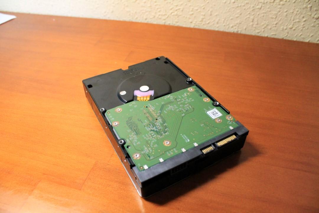 Detalle de la placa hardware del disco duro WD Red
