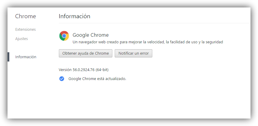 Google Chrome 56