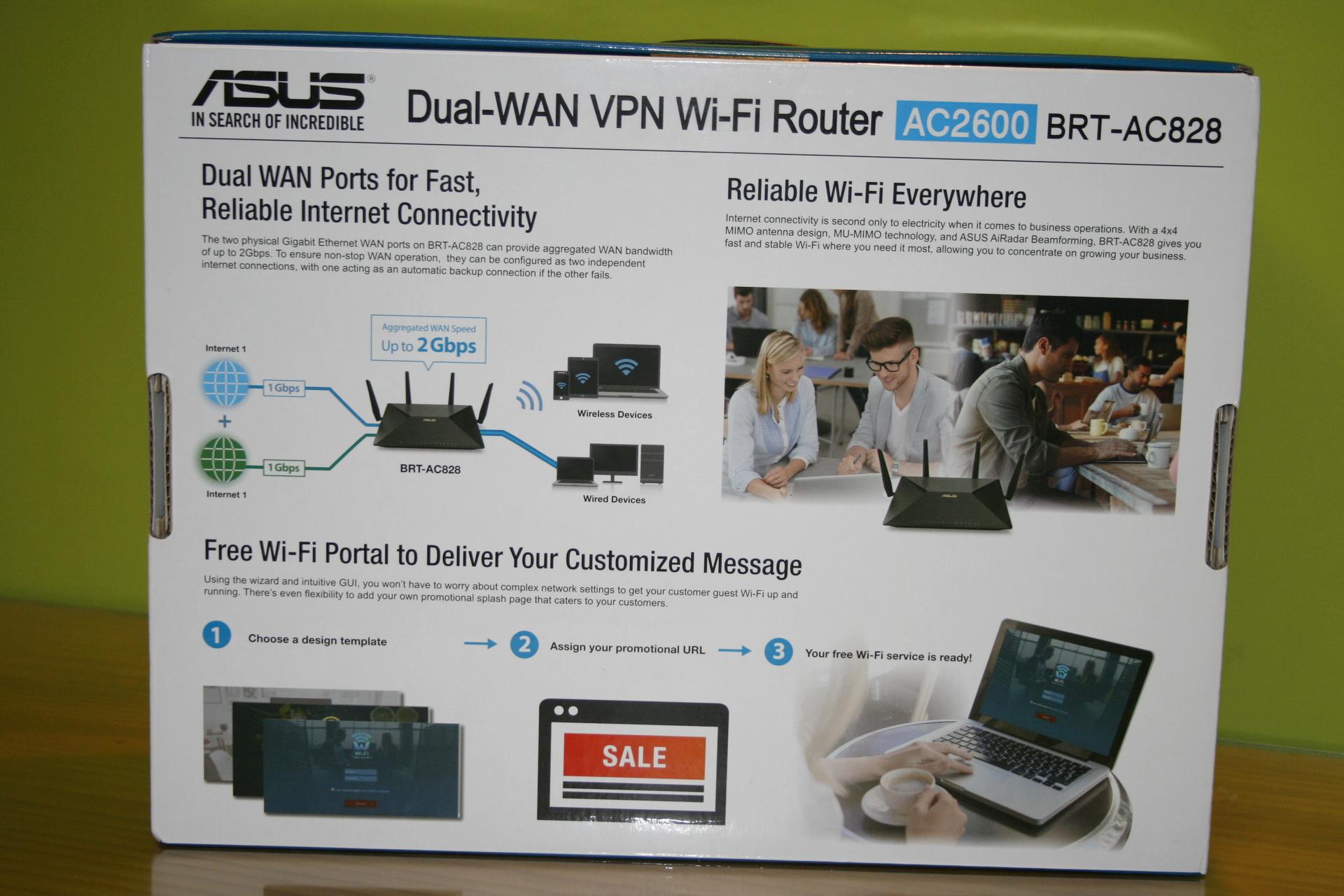 ASUS BRT-AC828: Análisis de este router Wi-Fi AC2600 Dual WAN y VPN