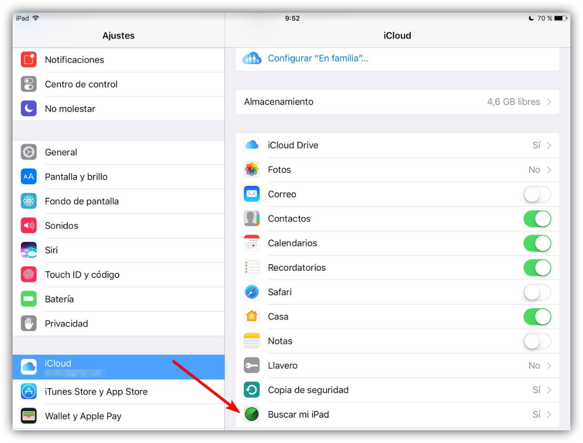 Apple Desactivar Buscar mi iPhone iPad iCloud
