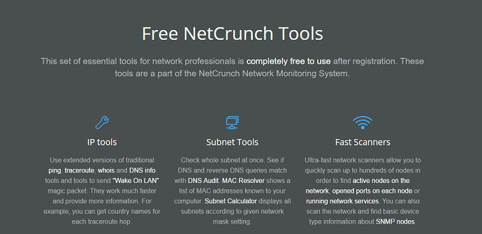 netcrunch localiza problemas de red