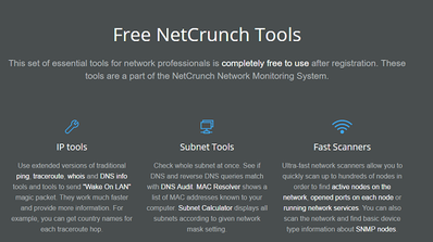 netcrunch localiza problemas de red