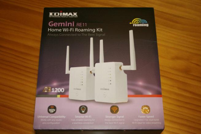 Especificaciones del sistema Wi-Fi Mesh Edimax Gemini RE11S