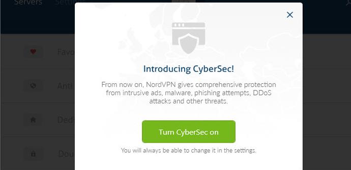 CyberSec, la nueva herramienta de NordVPN
