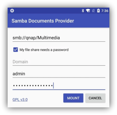 Android Samba Client