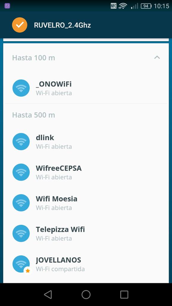 Avast Wi-Fi Finder - Redes Wi-Fi cercanas disponibles