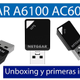 NETGEAR A6100 AC600 unboxing adaptador USB