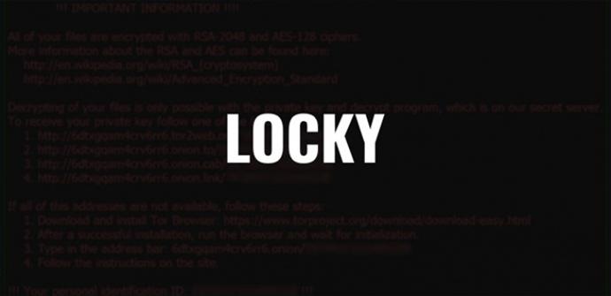 Vuelve Locky con una nueva variante