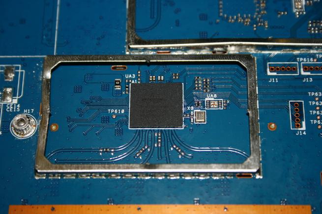 Vista del chipset Wi-Fi Broadcom BCM4366EKMMLG en detalle