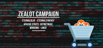 Zealot, la campaña que usa exploits de la NSA para minar monero en equipos y servidores Windows y Linux