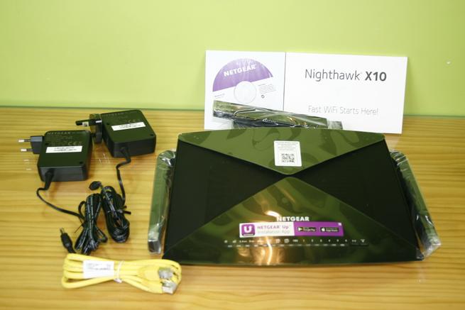 Conoce el contenido de la caja del router NETGEAR R9000 Nighthawk X10