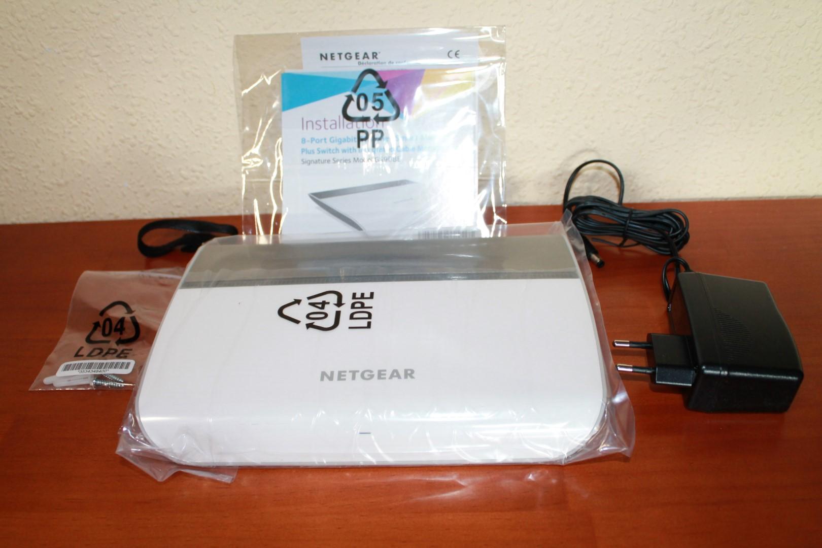 Accesorios del switch NETGEAR GS908E