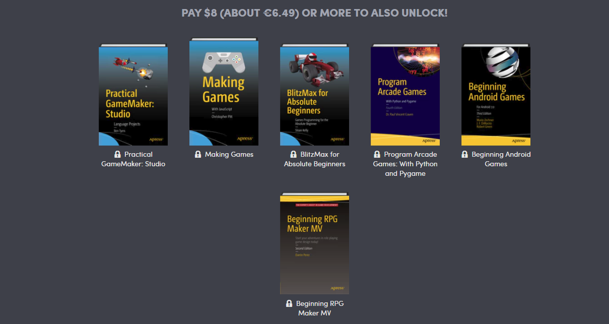 Humble Book Bundle Code your Own Games - Pack 2