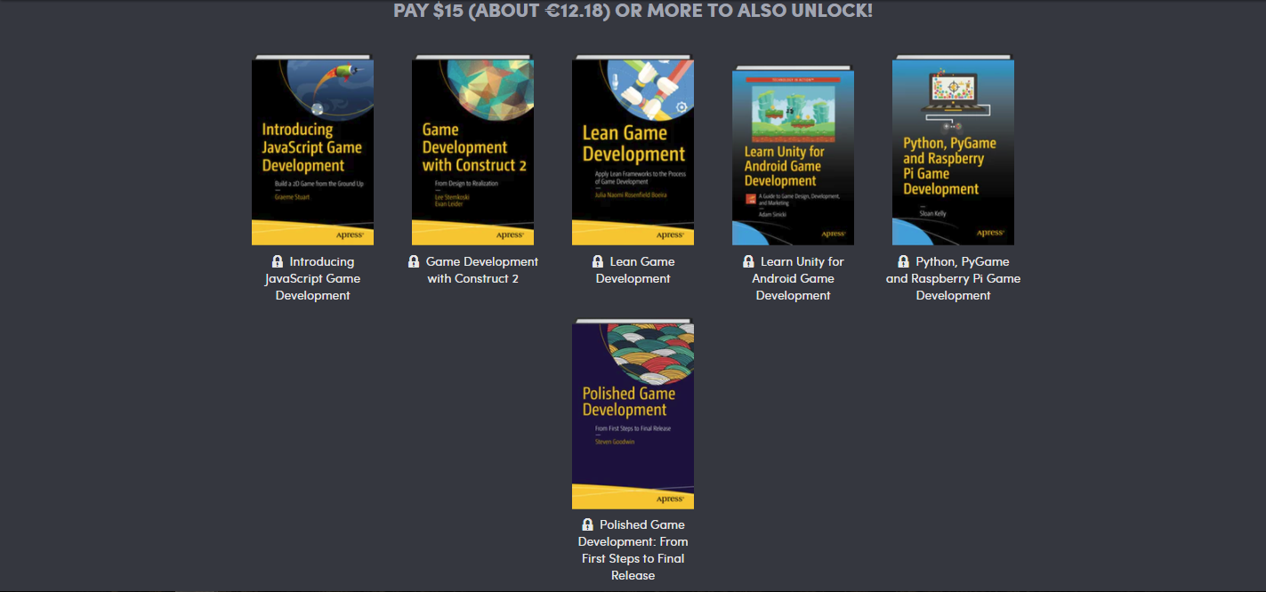 Humble Book Bundle Code your Own Games - Pack 3