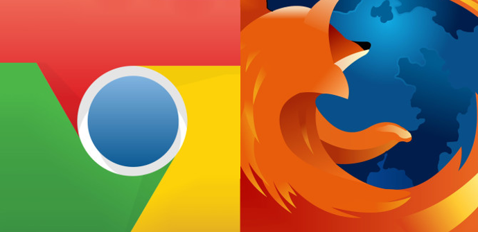 Chrome y Firefox