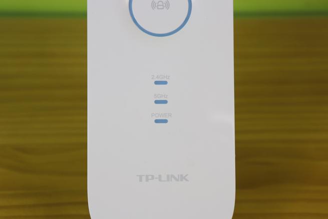 LEDs de estado del repetidor Wi-Fi TP-Link RE450
