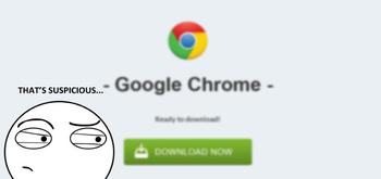 Cuidado con los anuncios para descargar Google Chrome, pueden poner en peligro su ordenador