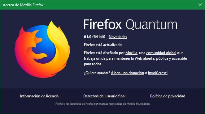 Firefox 61