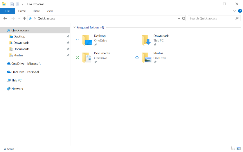 Known Folder Move de OneDrive