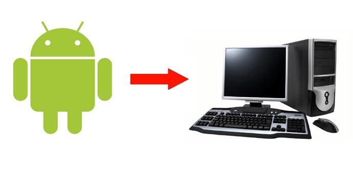 Enviar archivos grandes de Android al ordenador