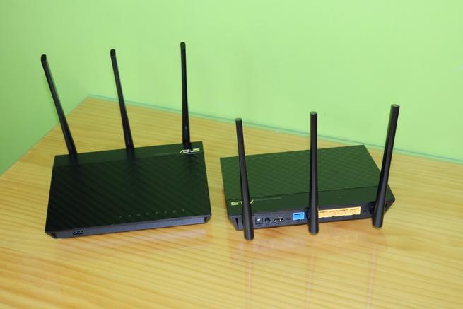 Sistema Wi-Fi Mesh ASUS RT-AC67U con dos routers