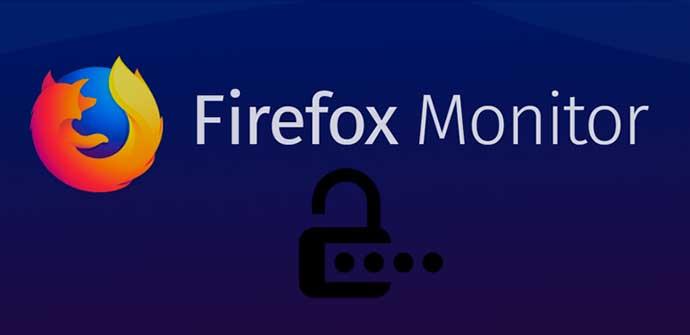 Contraseñas Firefox Monitor
