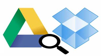 Buscar archivos en varias cuentas de Dropbox y Drive