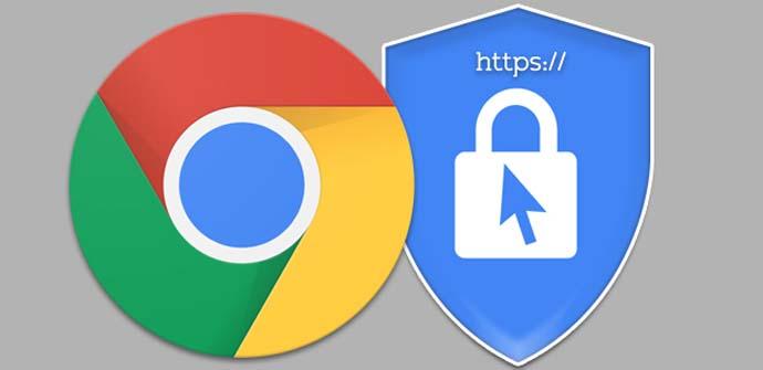 Ejecutar contenido solo en sitios HTTPS en Chrome
