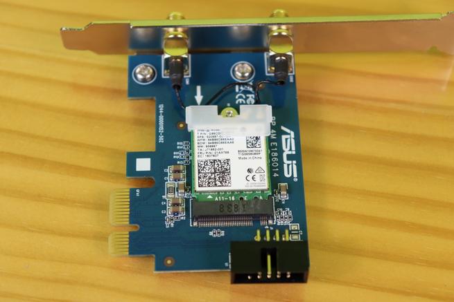Tarjeta Wi-Fi con chipset Intel en la ASUS PCE-AC58BT