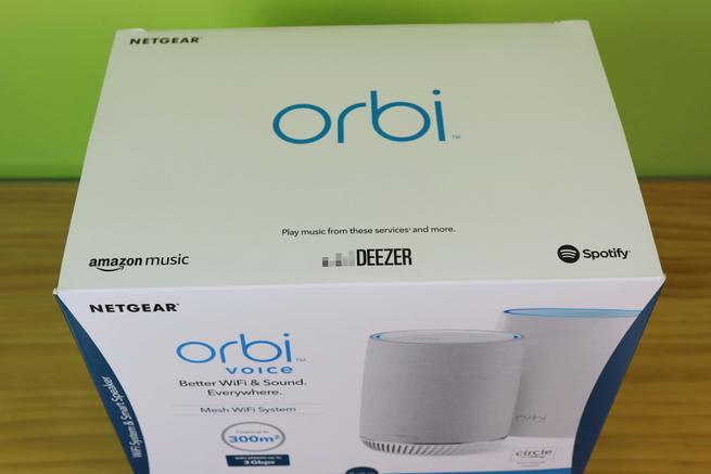Principales características de audio del NETGEAR Orbi Voice RBK50V con Alexa incorporado