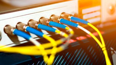 Conexión fibra óptica